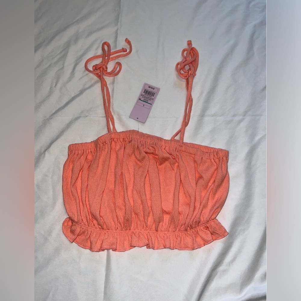 Wild Fable Coral Crop Top